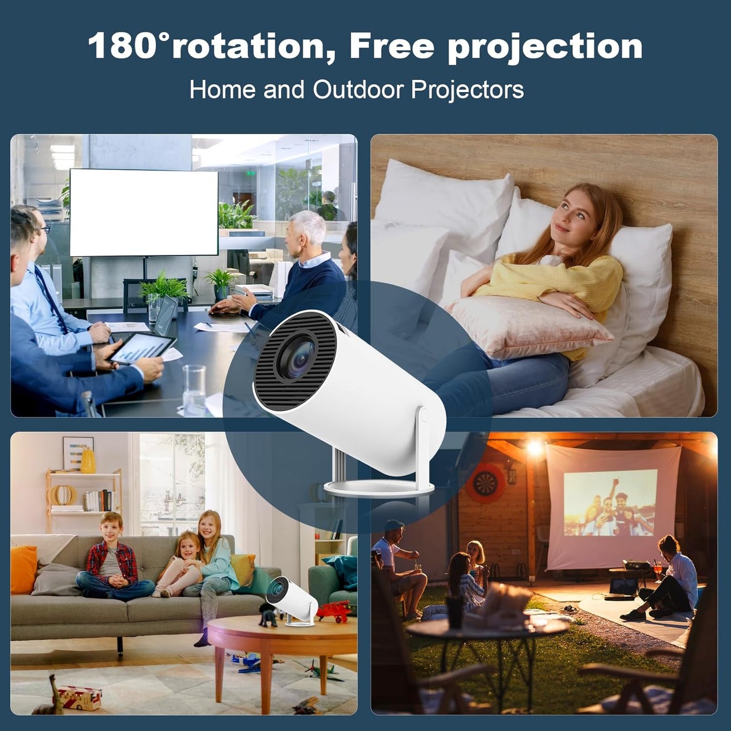HY300 PRO 4K Mini Projector