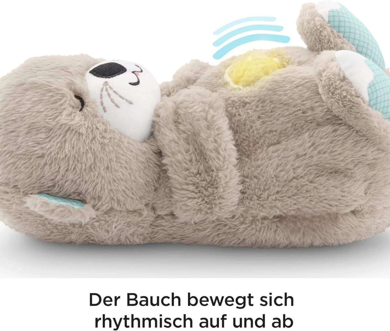 Breathing Teddy Bear | Plush Infant Musical Soother