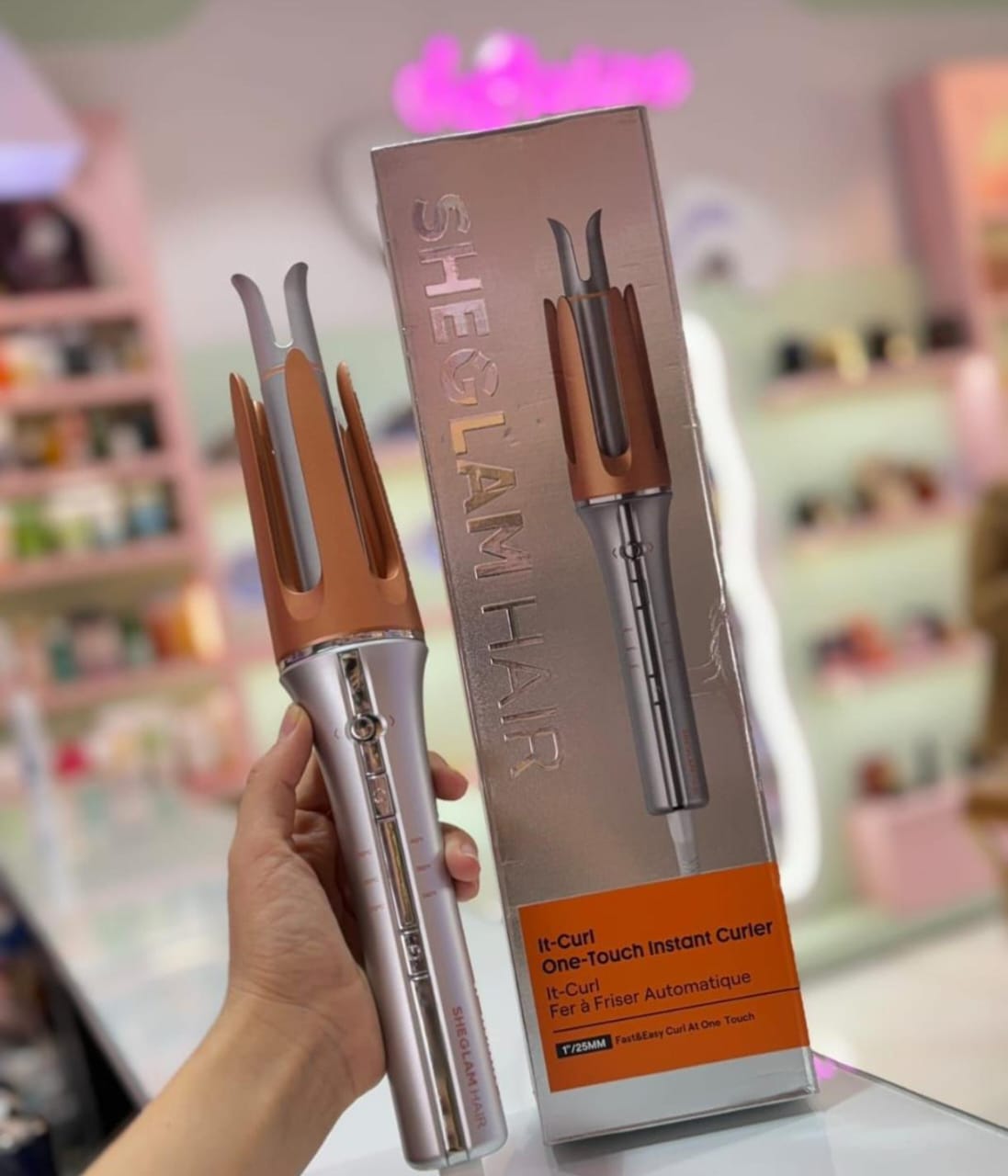 SHEGLAM Auto‑Curl Iron | Automatic hair Curler