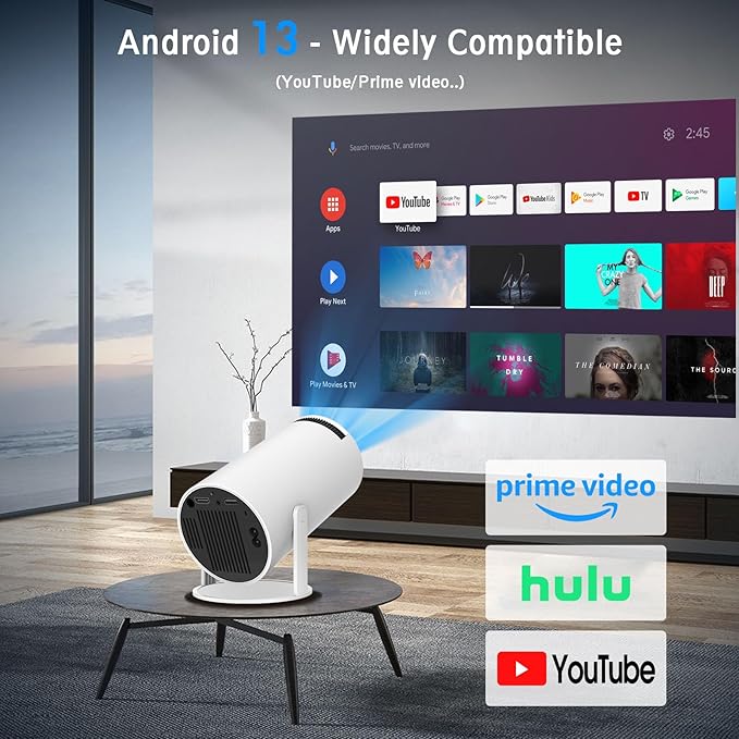 HY300 PRO 4K Mini Projector