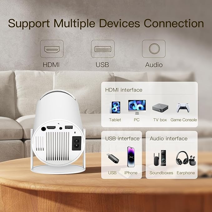 HY300 PRO 4K Mini Projector