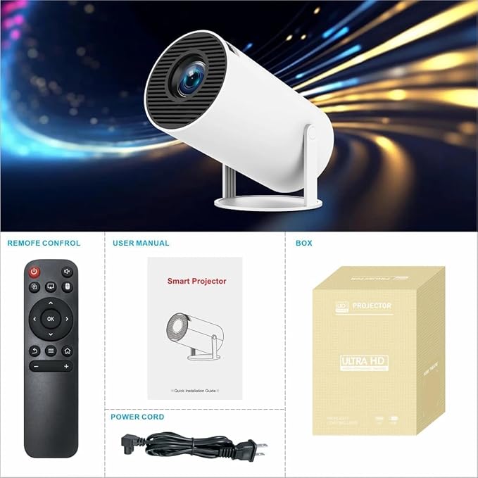 HY300 PRO 4K Mini Projector