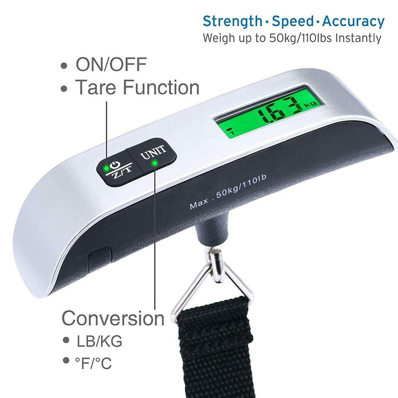 Digital luggage weight scale