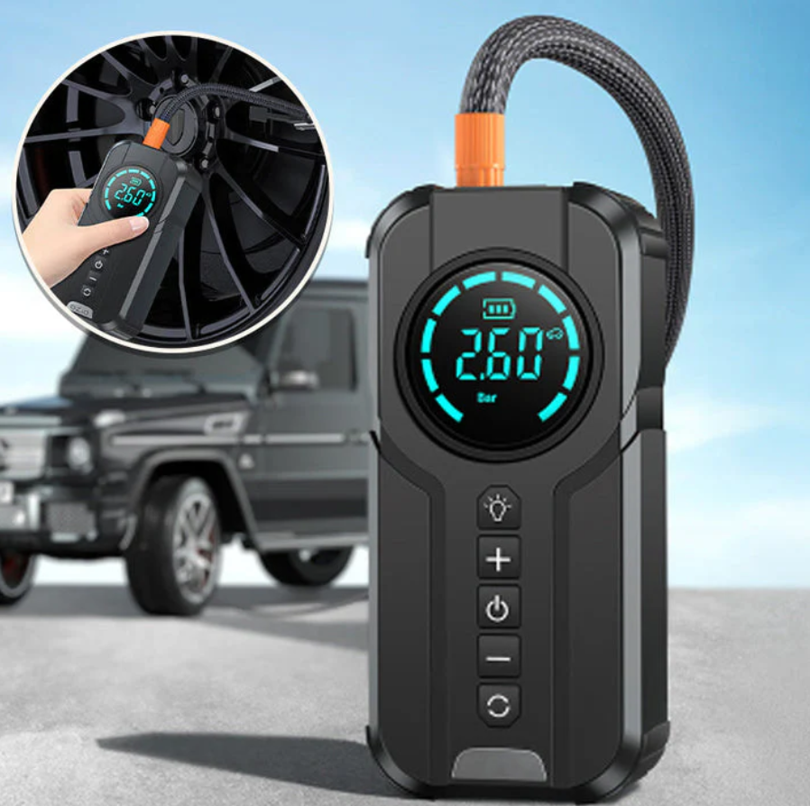 Car Jump Starter With Air Pump